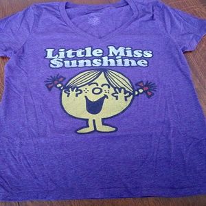 Little Miss Sunshine V-Neck Tee